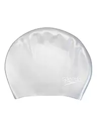 SPEEDO | Bonnet de bain cheveux longs | Argent