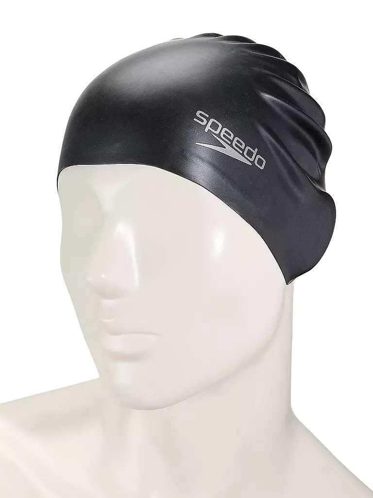 SPEEDO | Bonnet de bain cheveux longs | Noir