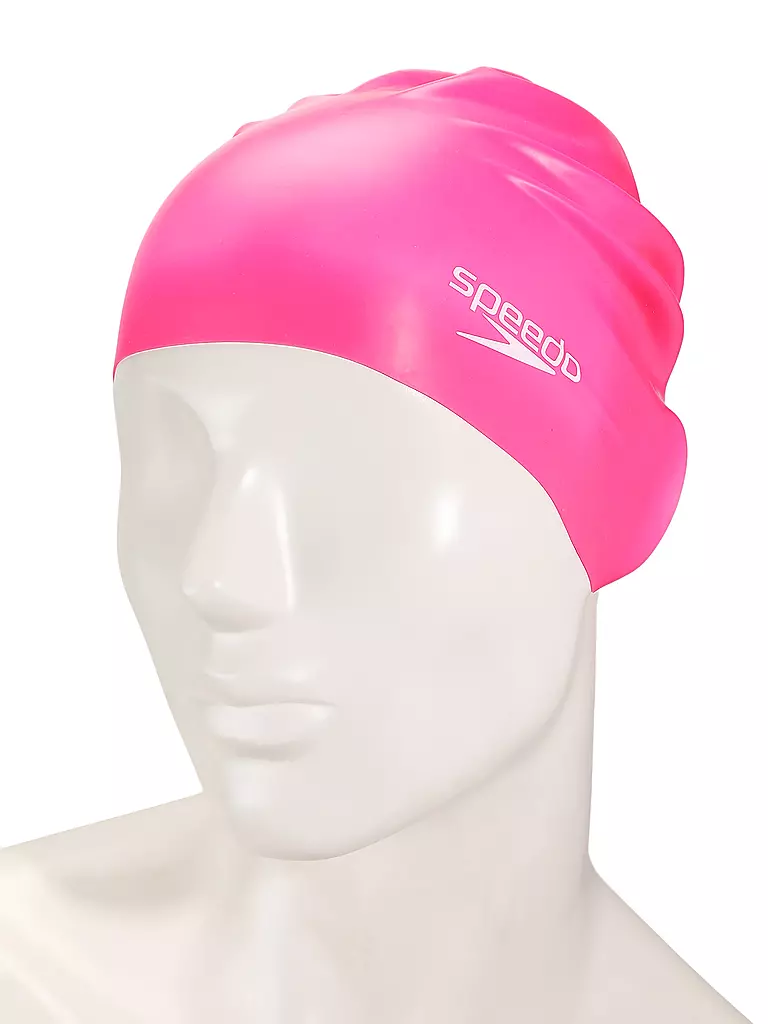 SPEEDO | Bonnet de bain cheveux longs | Rose vif