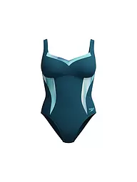 SPEEDO | Maillot de bain femme imprimé galbant | Pétrole