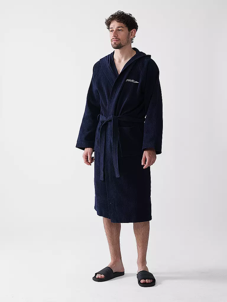 SPEEDO | Peignoir Bathrobe Monoterry | Bleu foncé