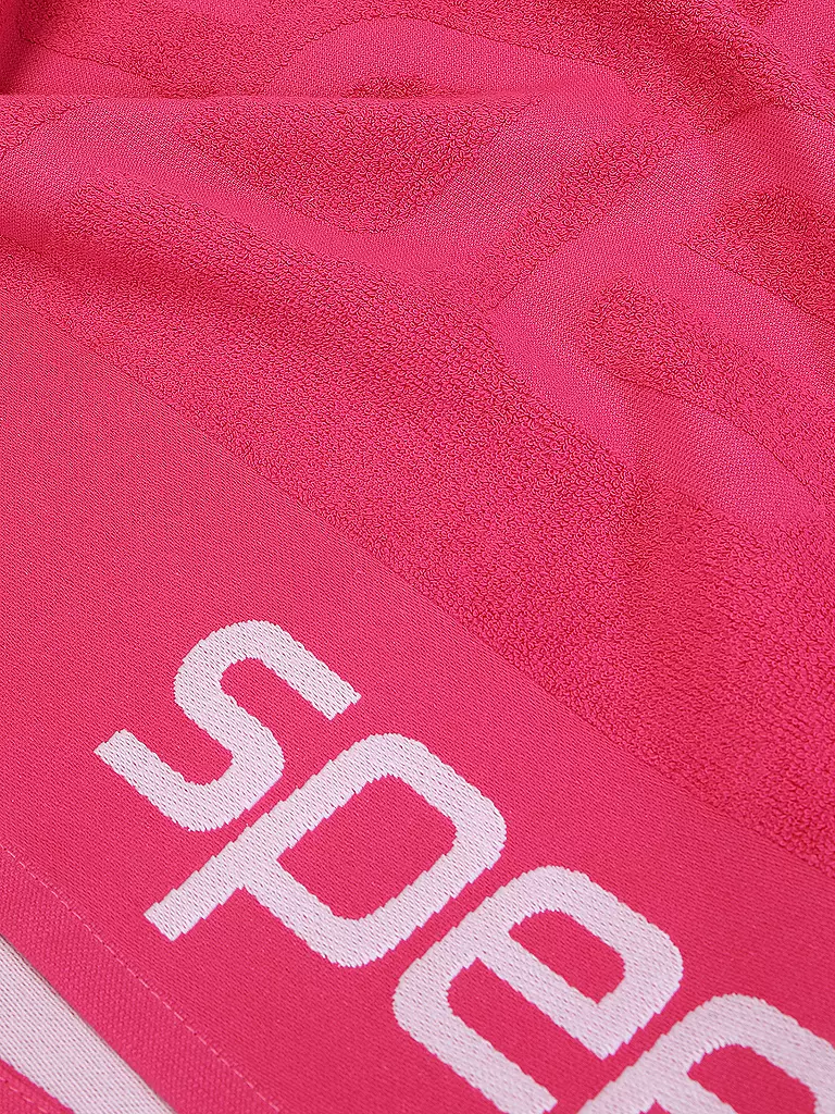 SPEEDO | Serviette de bain jacquard 90*170cm | Rose vif