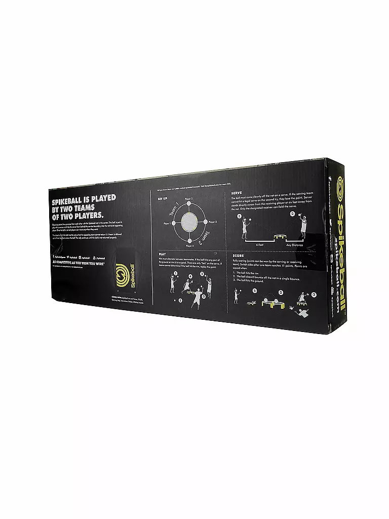 SPIKEBALL | Kit Standard Spikeball | Jaune