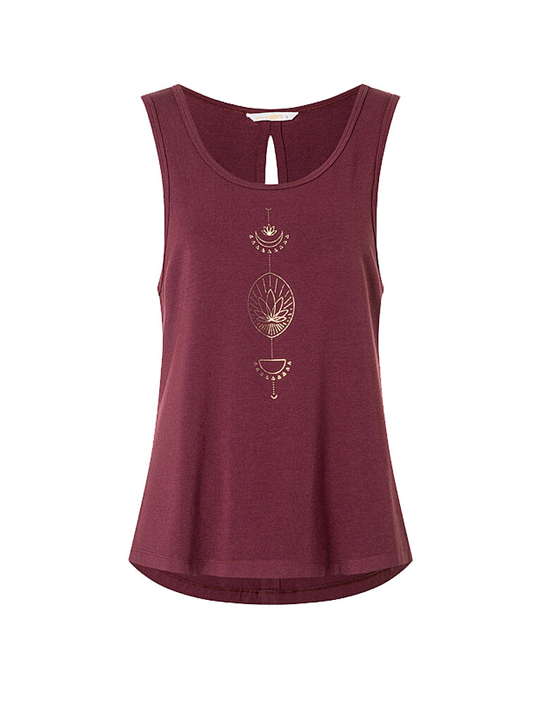 Débardeur de yoga Vahitas rouge foncé XS