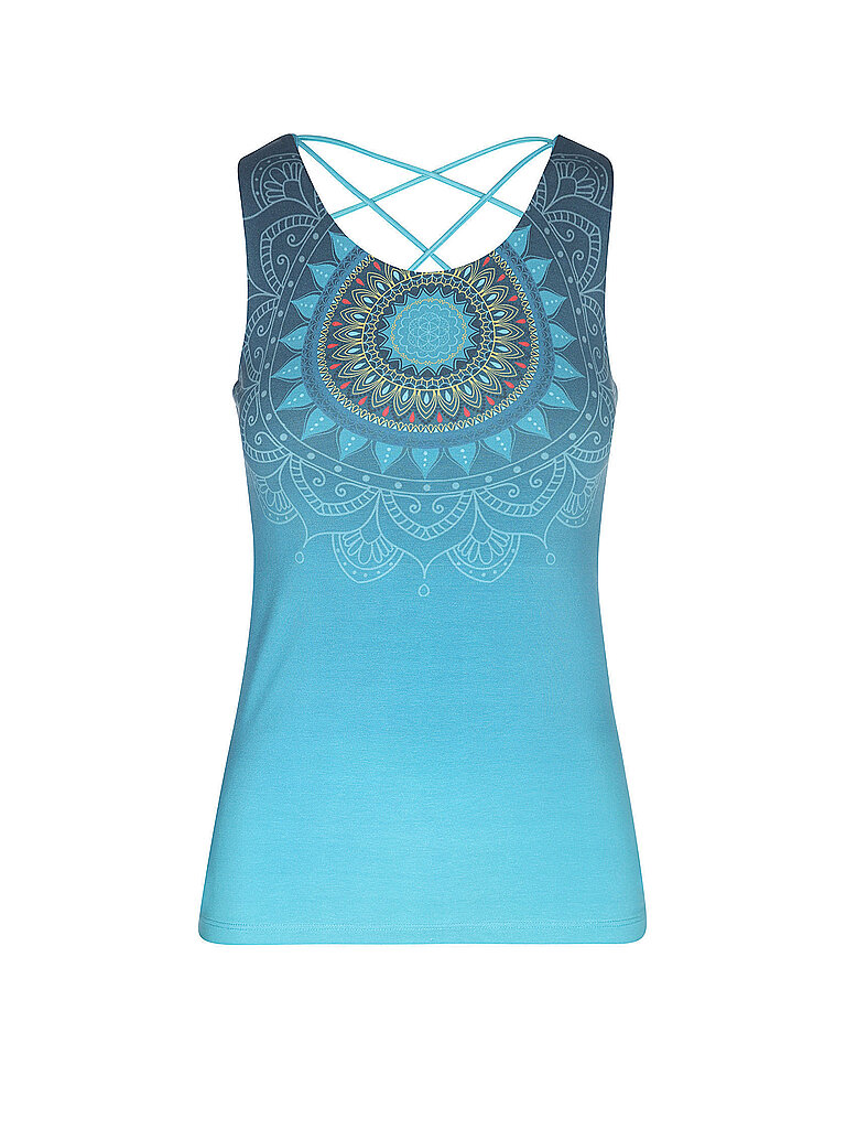 Débardeur de yoga Vartula turquoise L