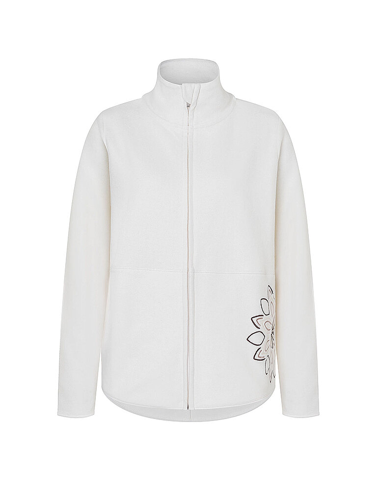 Veste polaire de yoga Mena crème XS