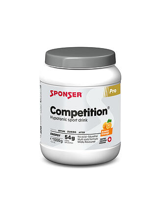 SPONSER | Competition Instantpulver Orange, boîte de 1 000 g