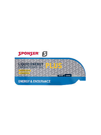 SPONSER | Liquid Energy Plus, avec caféine et taurine, sachet de 35 g