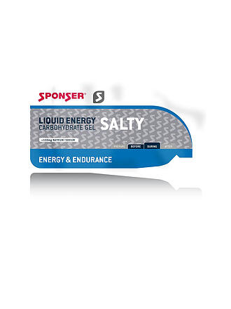 SPONSER | Liquid Energy Gel Salty, sachet de 35 g