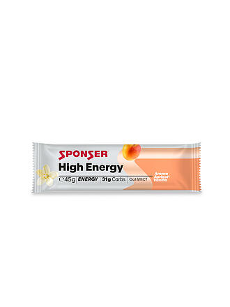 SPONSER | Barre protéinée High Energy Bar Abricot-Vanille
