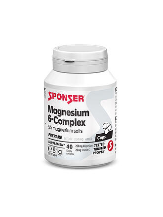 SPONSER | Capsules de magnésium 6-Complex