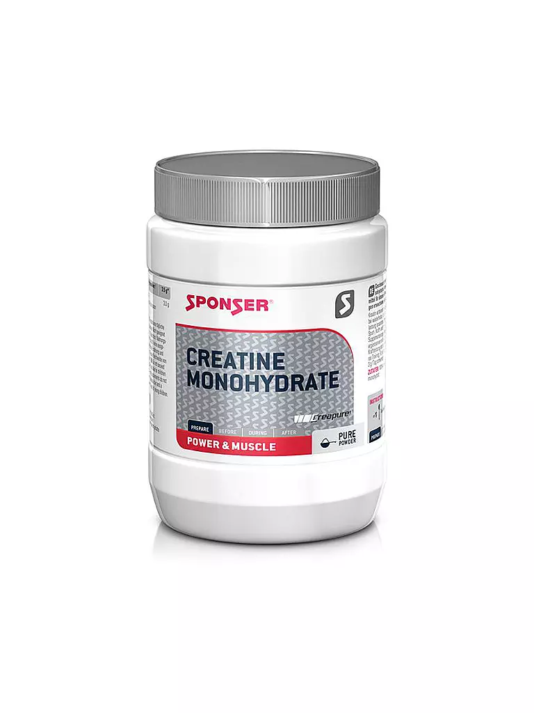 SPONSER | Creatine Monohydrat Pulver neutral, Dose de 500 g | Multicolore