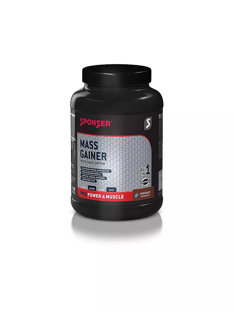 SPONSER | Mass Gainer Chocolat, boîte de 1200 g | Multicolore