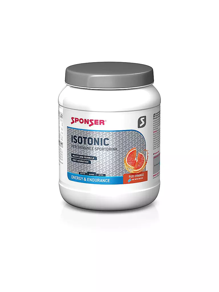SPONSER | Poudre instantanée isotonique orange sanguine, boîte de 1 000 g | Multicolore
