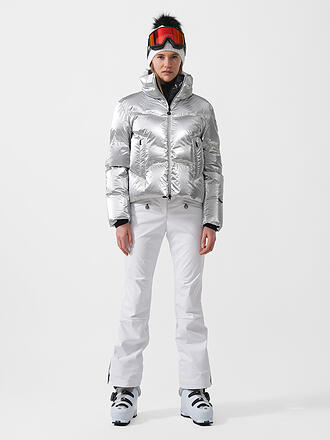 SPORTALM | Doudoune de ski pour femmes à l'aspect métallique tendance