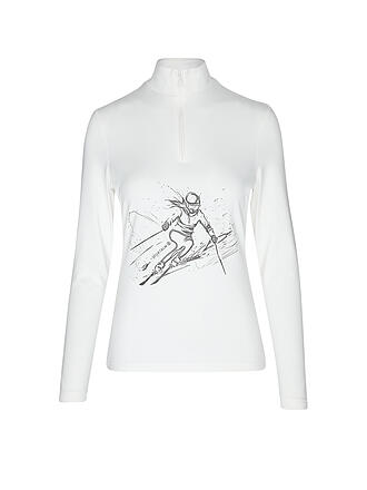 SPORTALM | Sous-pull zippé pour femme avec imprimé exclusif
