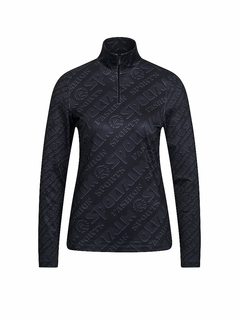 Sous-pull de ski zippé noir 44