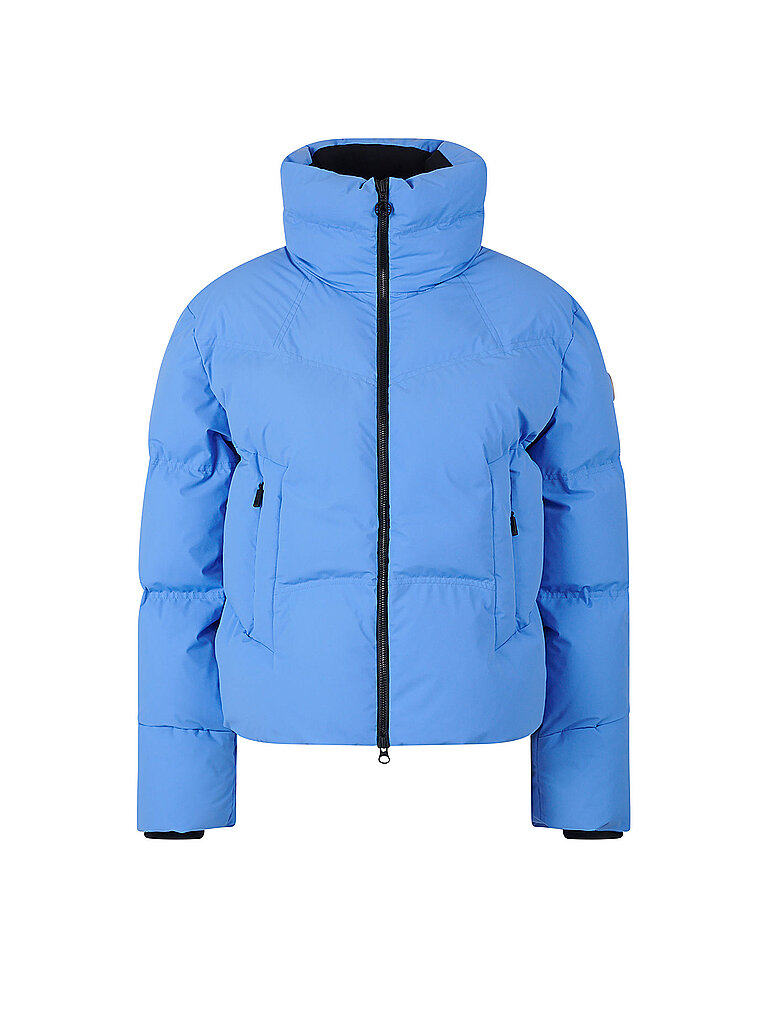 Veste de skis avec duvet bleu 42