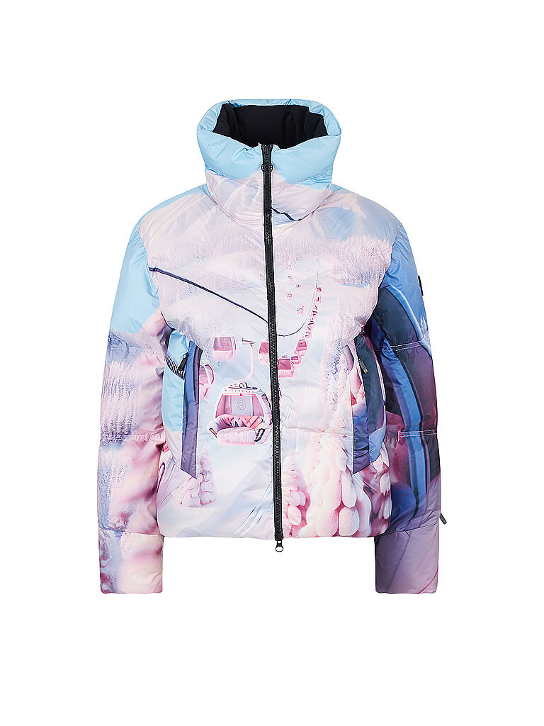 Doudoune de ski avec imprimé exclusif multicolore 36