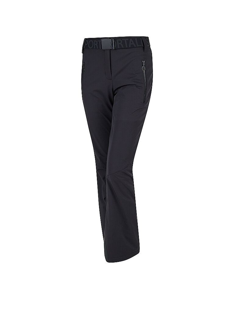Pantalon de ski avec une silhouette flatteuse noir 42