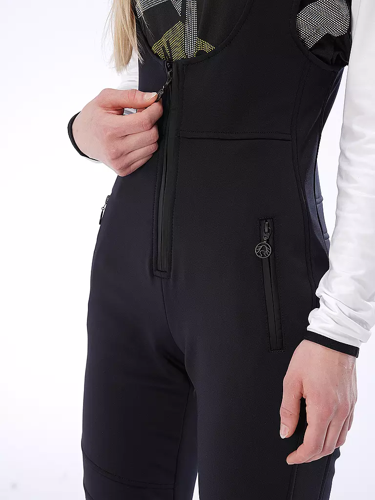 SPORTALM | Damen  Skihose mit verstellbaren Trägern | Noir