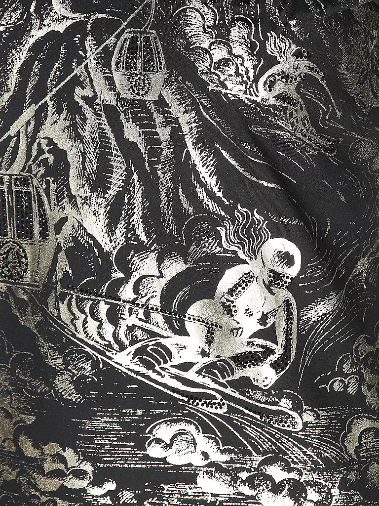 SPORTALM | Damen Ski Unterzieh Zipshirt | Noir