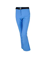 SPORTALM | Damen Softshell Skihose mit dynamischer Linienführung | Bleu