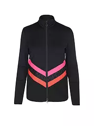 SPORTALM | Damen Unterziehjacke mit Effektstreifen  | Noir