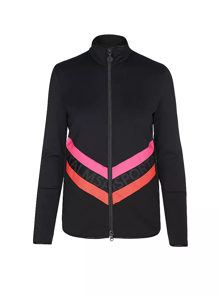 SPORTALM | Damen Unterziehjacke mit Effektstreifen  | Noir