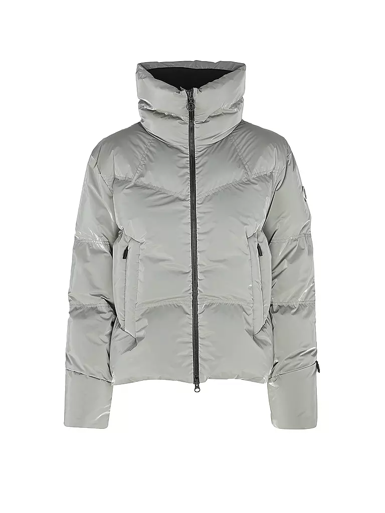 SPORTALM | Doudoune de ski Orlando pour femme avec col | Gris