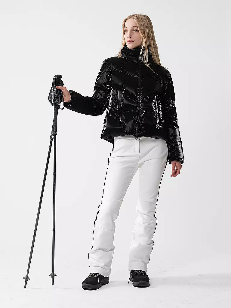 SPORTALM | Doudoune de ski Orlando pour femme avec col | Noir