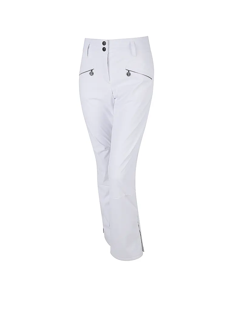 SPORTALM | Pantalon de ski matelassé pour femmes | Blanc