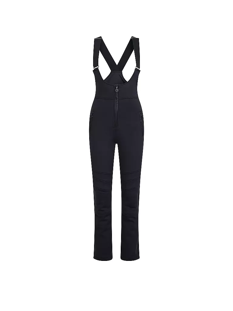 SPORTALM | Pantalon de ski pour femme avec bretelles | Noir