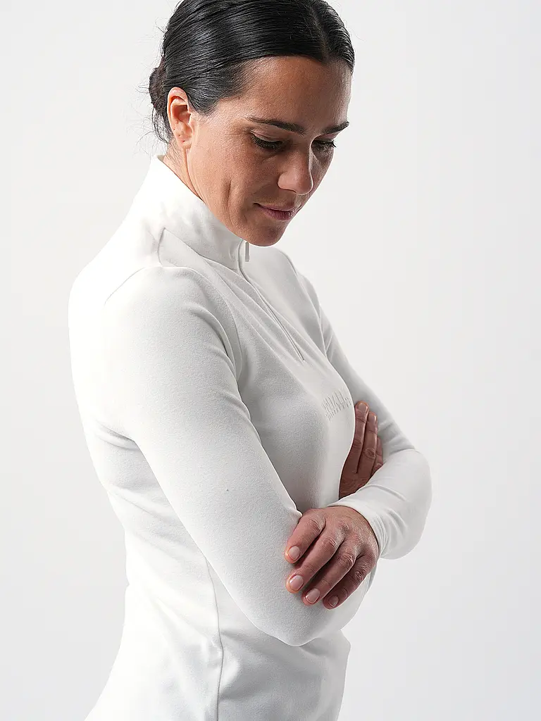 SPORTALM | Sous-pull zippé pour femme en polaire fine |