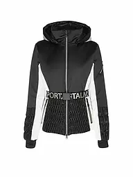 SPORTALM | Veste de ski à capuche pour femmes | Noir