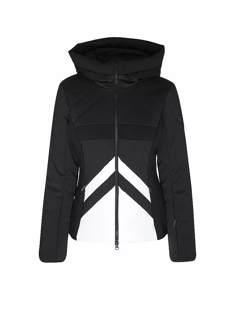 SPORTALM | Veste de ski à capuche pour femmes | Noir