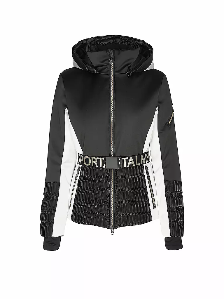 SPORTALM | Veste de ski à capuche pour femmes | Noir