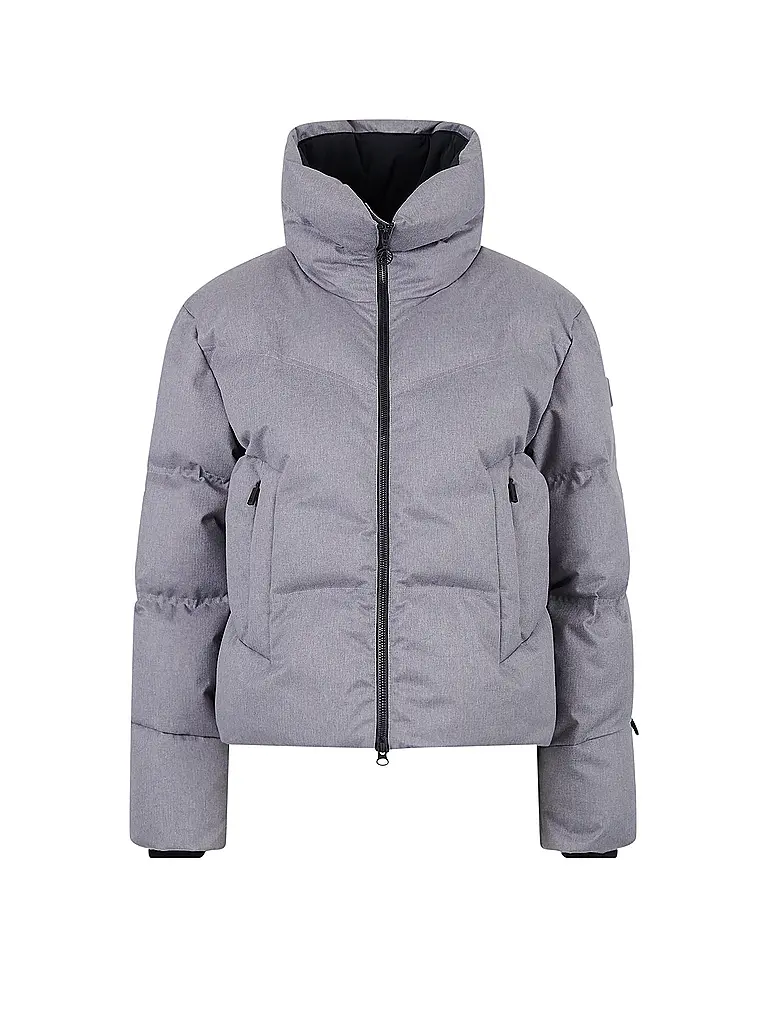 SPORTALM | Veste de ski femme en duvet aspect chiné | Gris