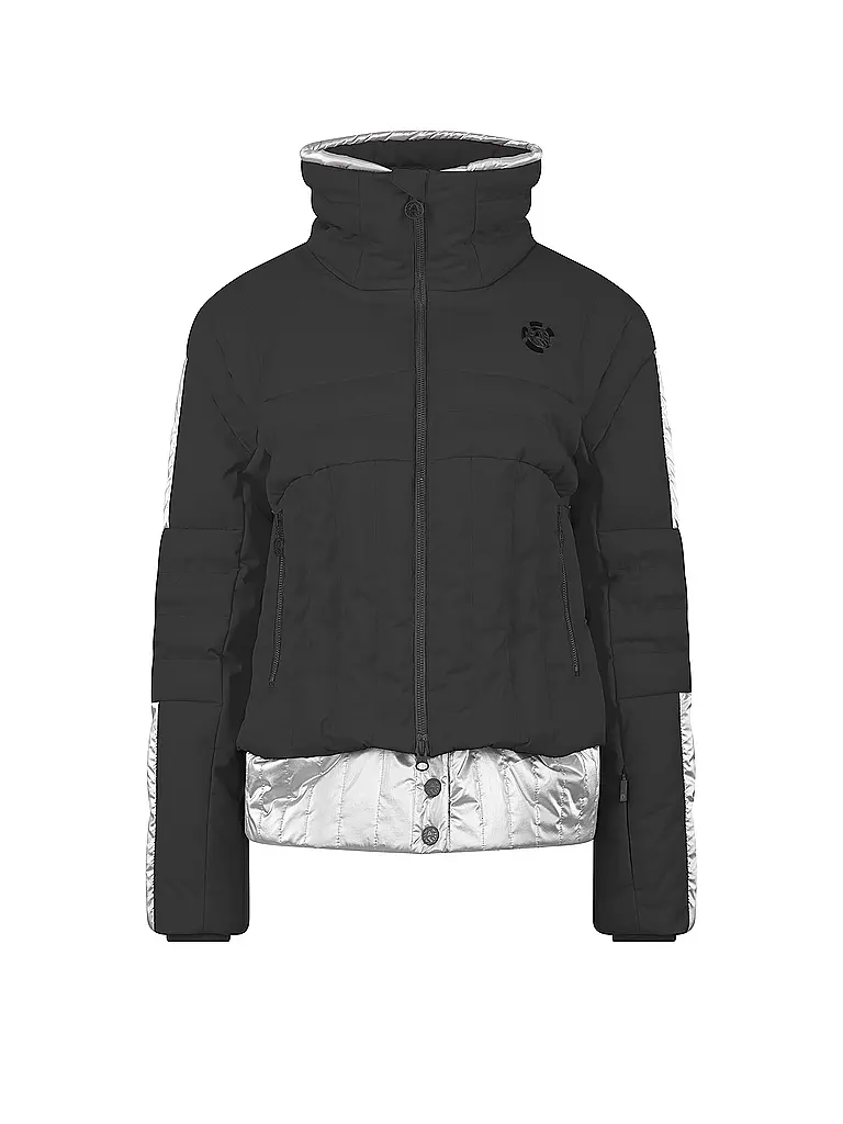 SPORTALM | Veste de ski pour femmes avec duvet | Noir