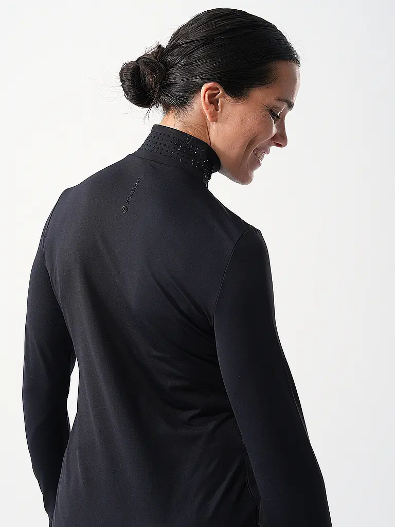 SPORTALM | ZIpshirt de sous-vêtement pour femme en jersey douillet | 