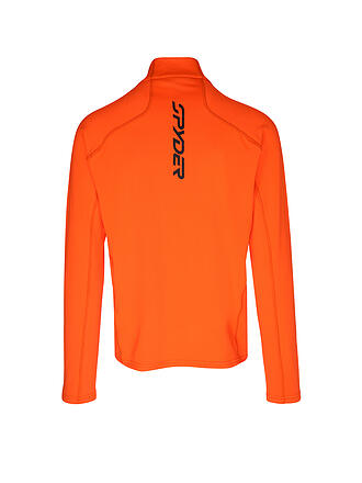 SPYDER | Sous-pull zippé en polaire Gridweb pour homme