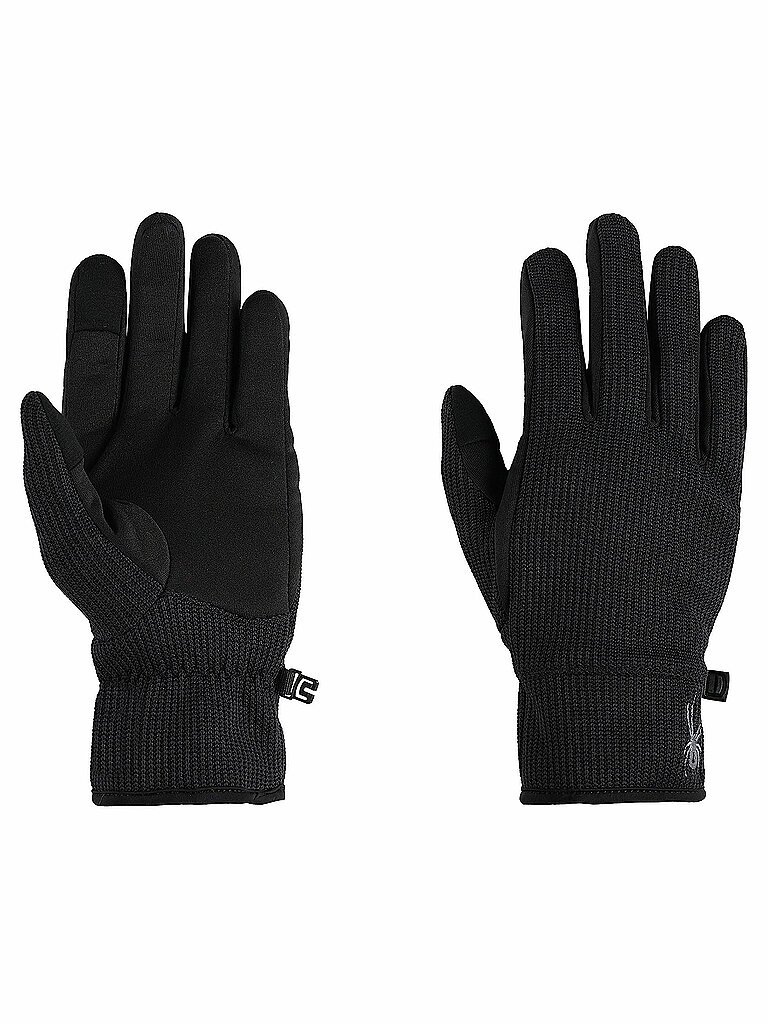 Gants tricotés Bandit noir M
