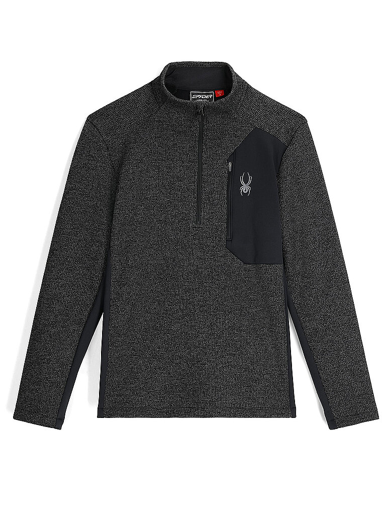 Pull 1/2 zip BANDIT gris XXL