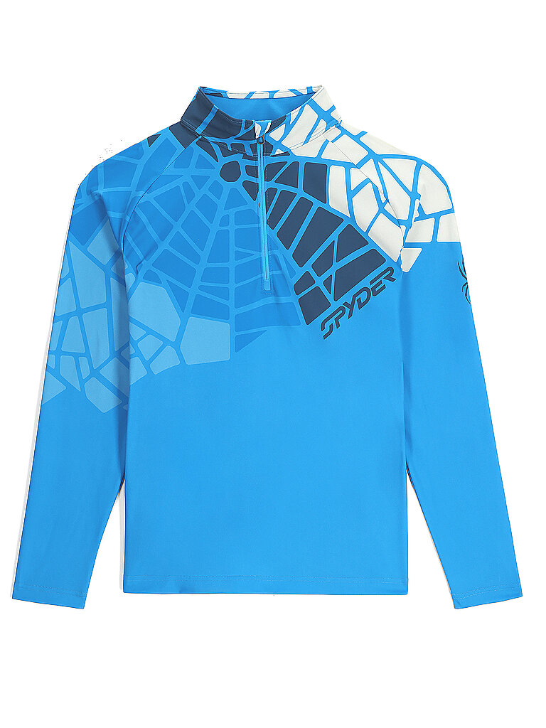 Sous-pull zippé Vital bleu L