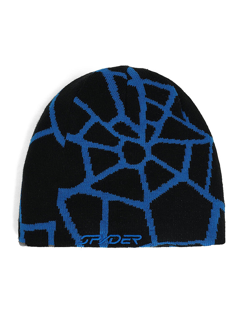 Bonnet réversible Webs bleu