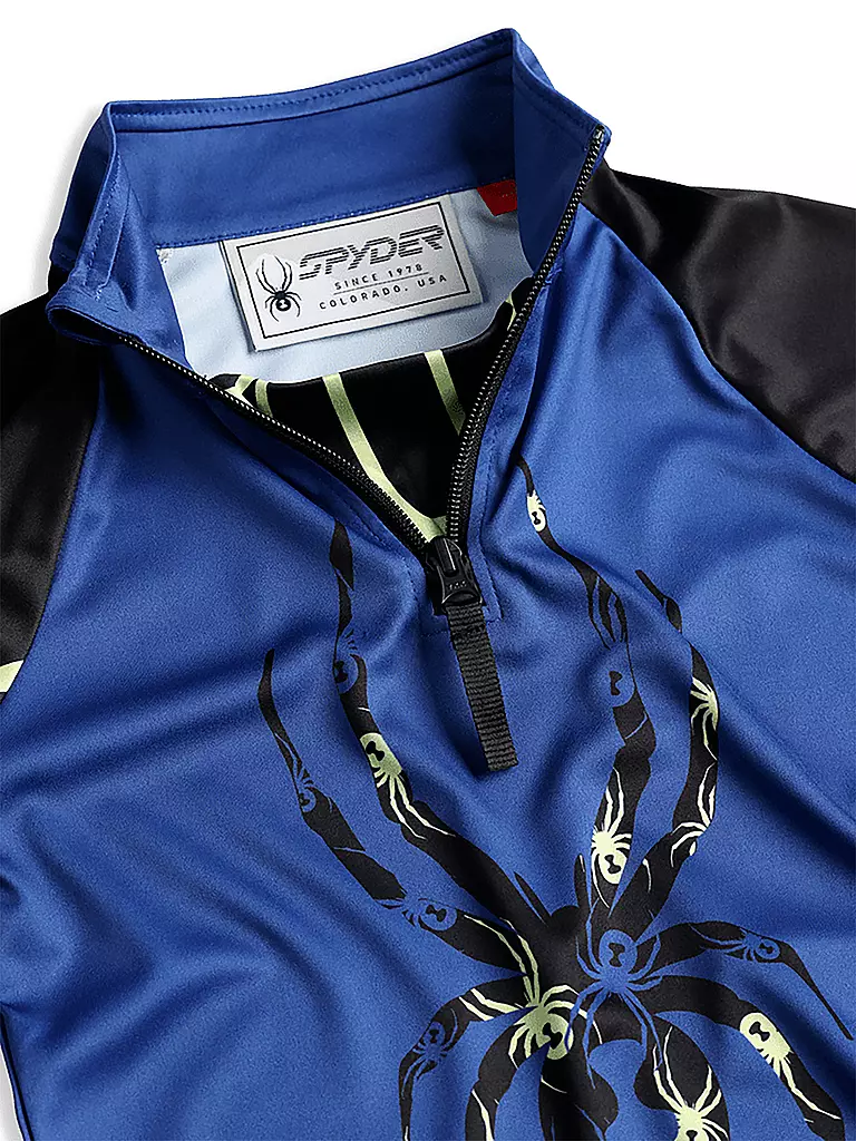 SPYDER | Baby Unterzieh Zipshirt bug | Bleu