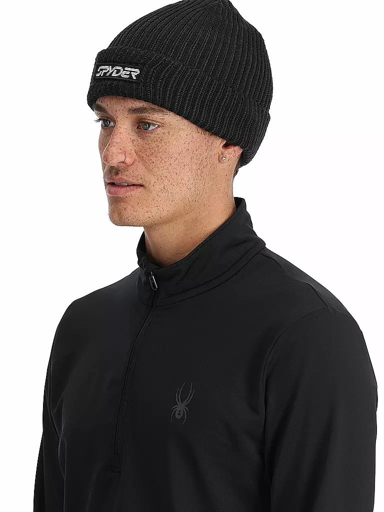 SPYDER | Bonnet Groomers homme | Noir