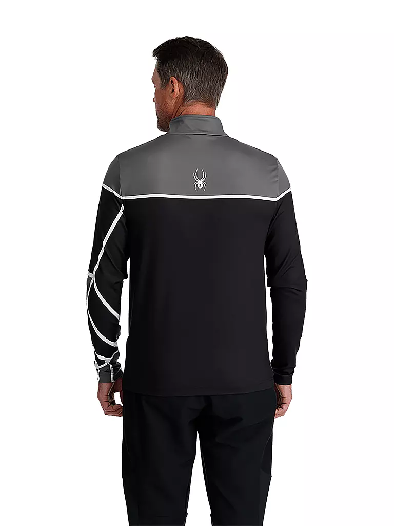 SPYDER | Herren Unterzieh Zipshirt Capitol | Noir