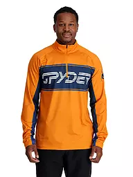 SPYDER | Herren Unterzieh Zipshirt Paramount | Orange