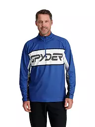 SPYDER | Herren Unterzieh Zipshirt Paramount | Bleu